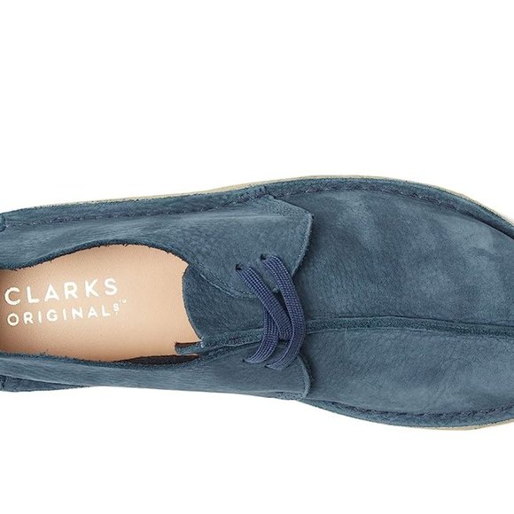 Clarks Desert Trek (Blue/Grey Nubuck) Men\'s Lace-up Boots main image 12